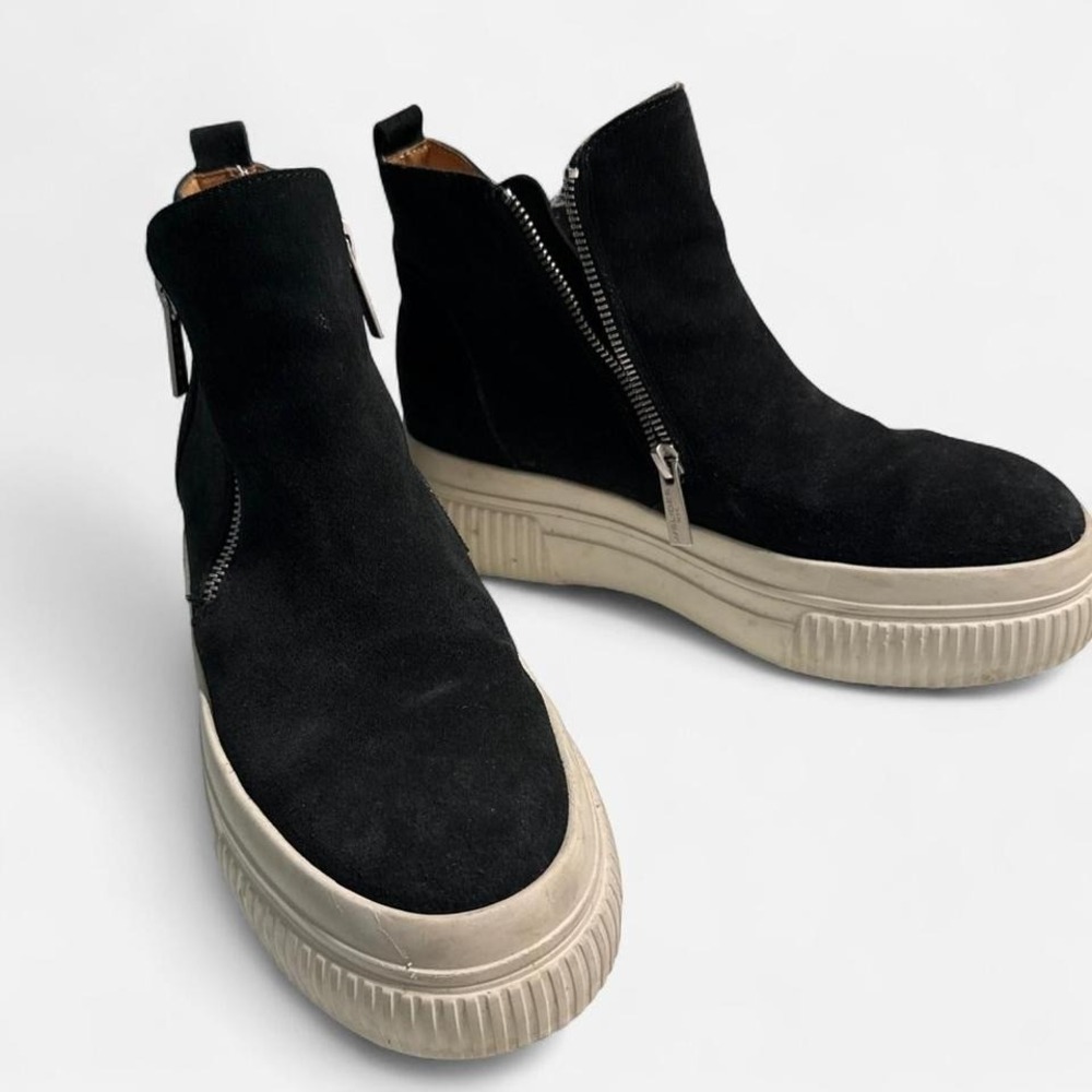 JS Slides‎ Black Platform Boots 🖤 Y2K Street